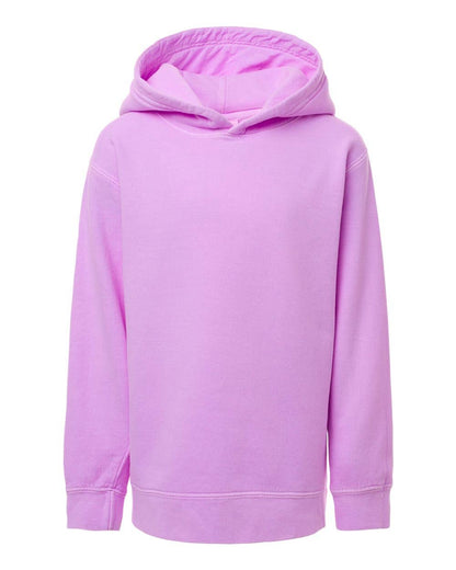 Kids Lightweight Fleece Hoodie Soft Ring-Spun Cotton Comfort