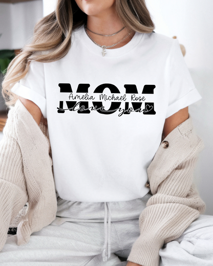 💙 Custom MOM Shirt