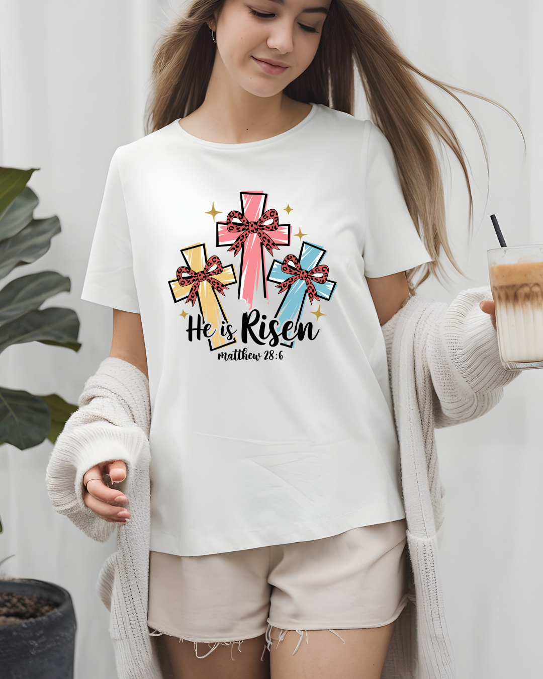 ✝️ He Is Risen T-Shirt
