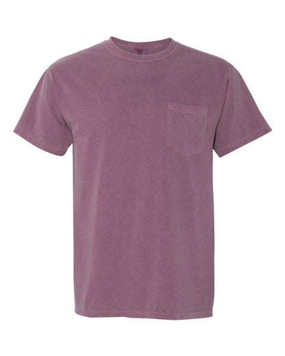 Comfort Colors Heavyweight Pocket 100% ring-spun cotton Tee