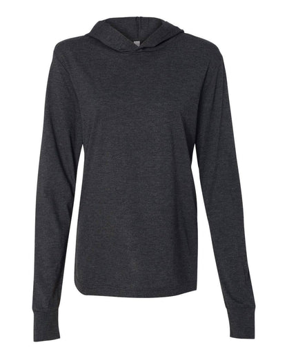 Unisex Jersey Hooded Long Sleeve Tee – Lightweight Comfort