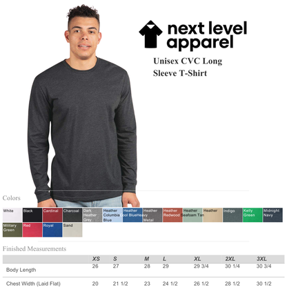 Next Level Unisex Everyday Lightweight Long Sleeve Tee