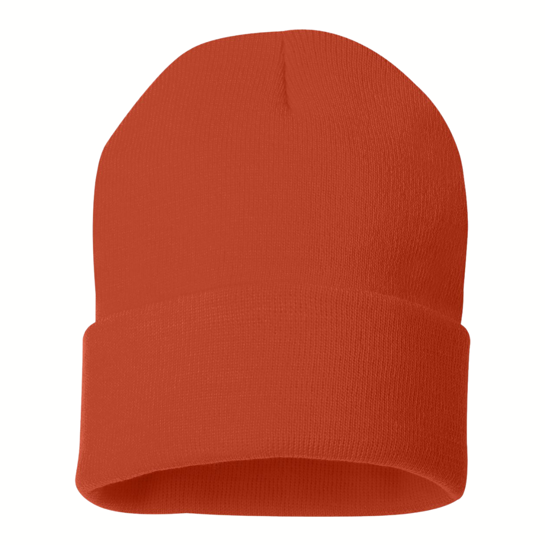Premium 12” Cuffed Knit Beanie – Warm, Soft & Unisex Winter