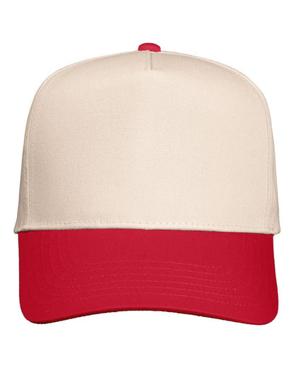 Valucap Adjustable Five-Panel Cap Clean & Comfortable Style