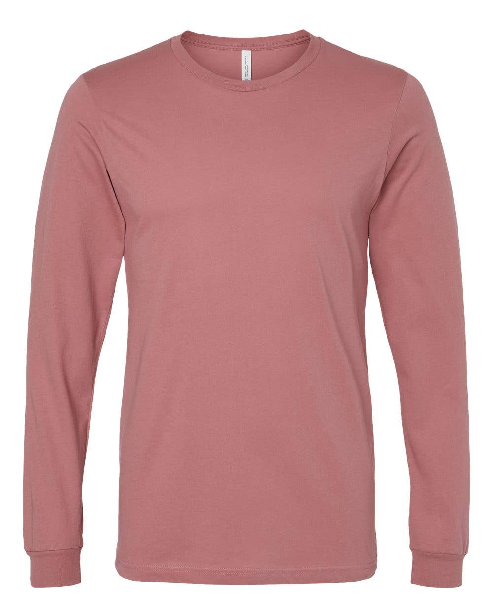 Unisex Soft Cotton Long Sleeve Tee | Bella + Canvas