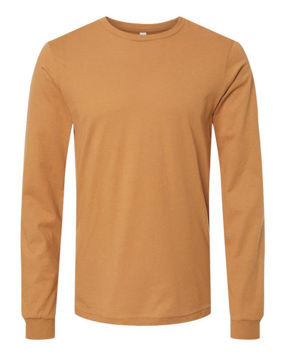 Unisex Soft Cotton Long Sleeve Tee | Bella + Canvas