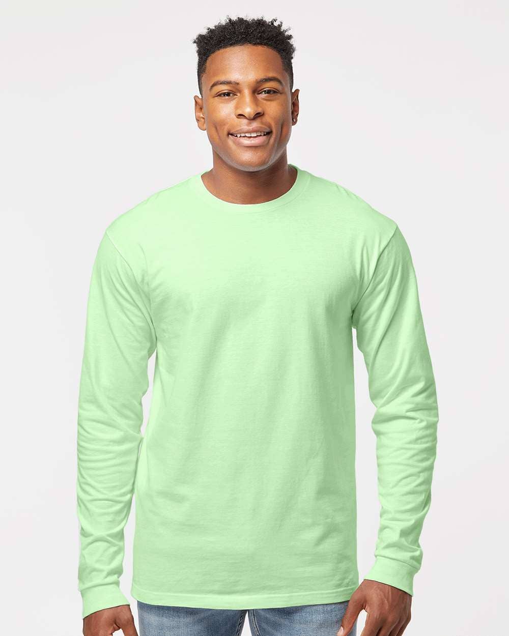 Long Sleeve Top | Heavyweight Cotton Jersey Tee