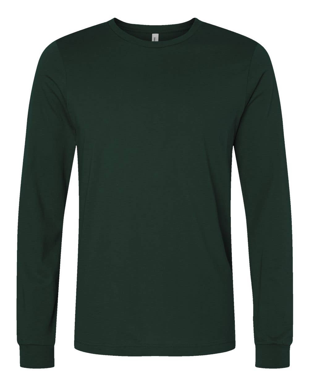 Unisex Soft Cotton Long Sleeve Tee | Bella + Canvas