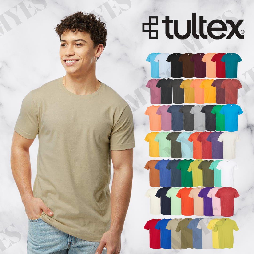 Tultex 202 Unisex Tee | Classic Fit | 100% Ring-Spun Cotton