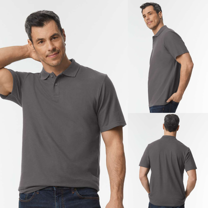 Ring-Spun Cotton Piqué Polo – Unisex Softstyle Collection