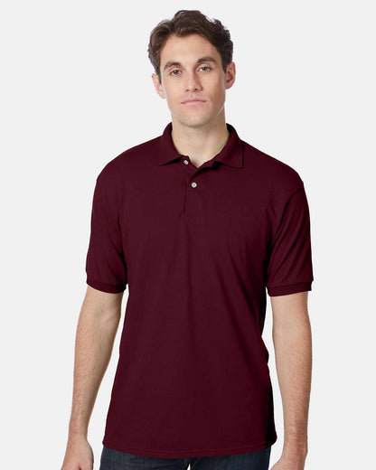 Hanes EcoSmart Polo Shirt | Cotton-Poly Jersey | Classic Fit