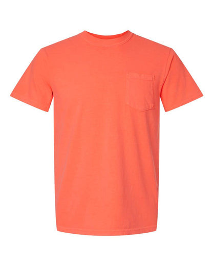 Comfort Colors Heavyweight Pocket 100% ring-spun cotton Tee