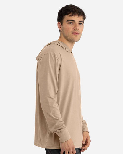 Next Level Unisex Lightweight Hooded Long Sleeve T-Shirt