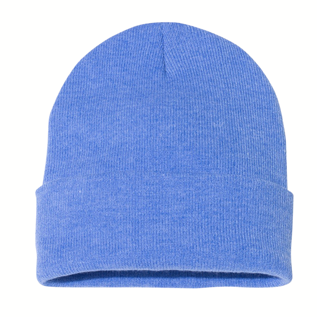 Premium 12” Cuffed Knit Beanie – Warm, Soft & Unisex Winter
