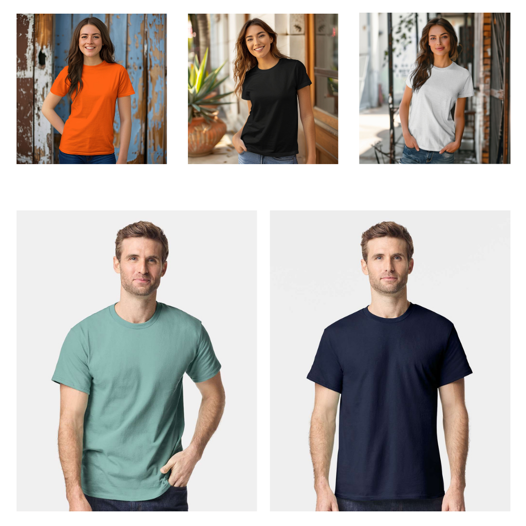 Custom Unisex Heavy Cotton T-Shirt – Classic Fit