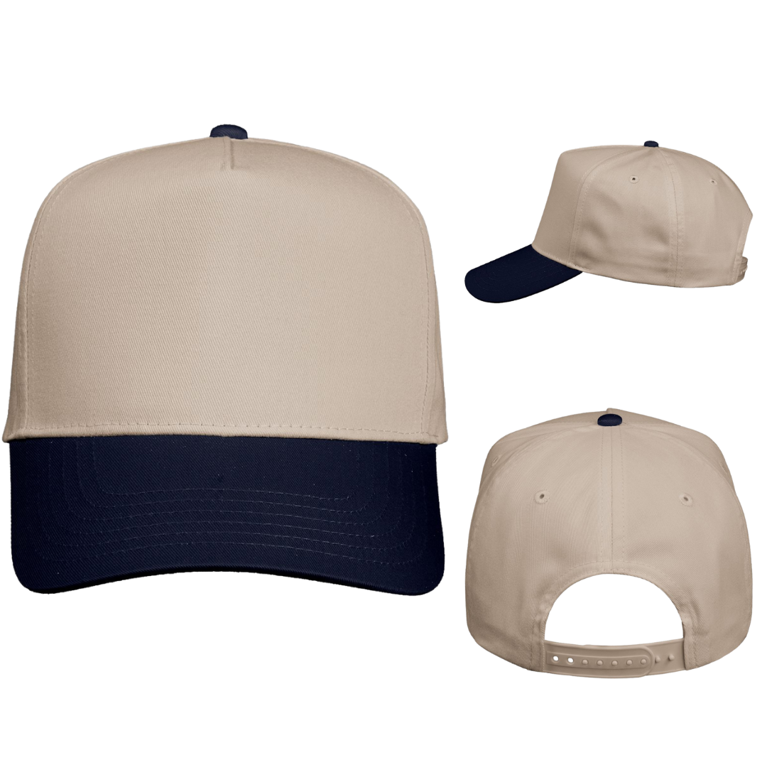 Valucap Adjustable Five-Panel Cap Clean & Comfortable Style