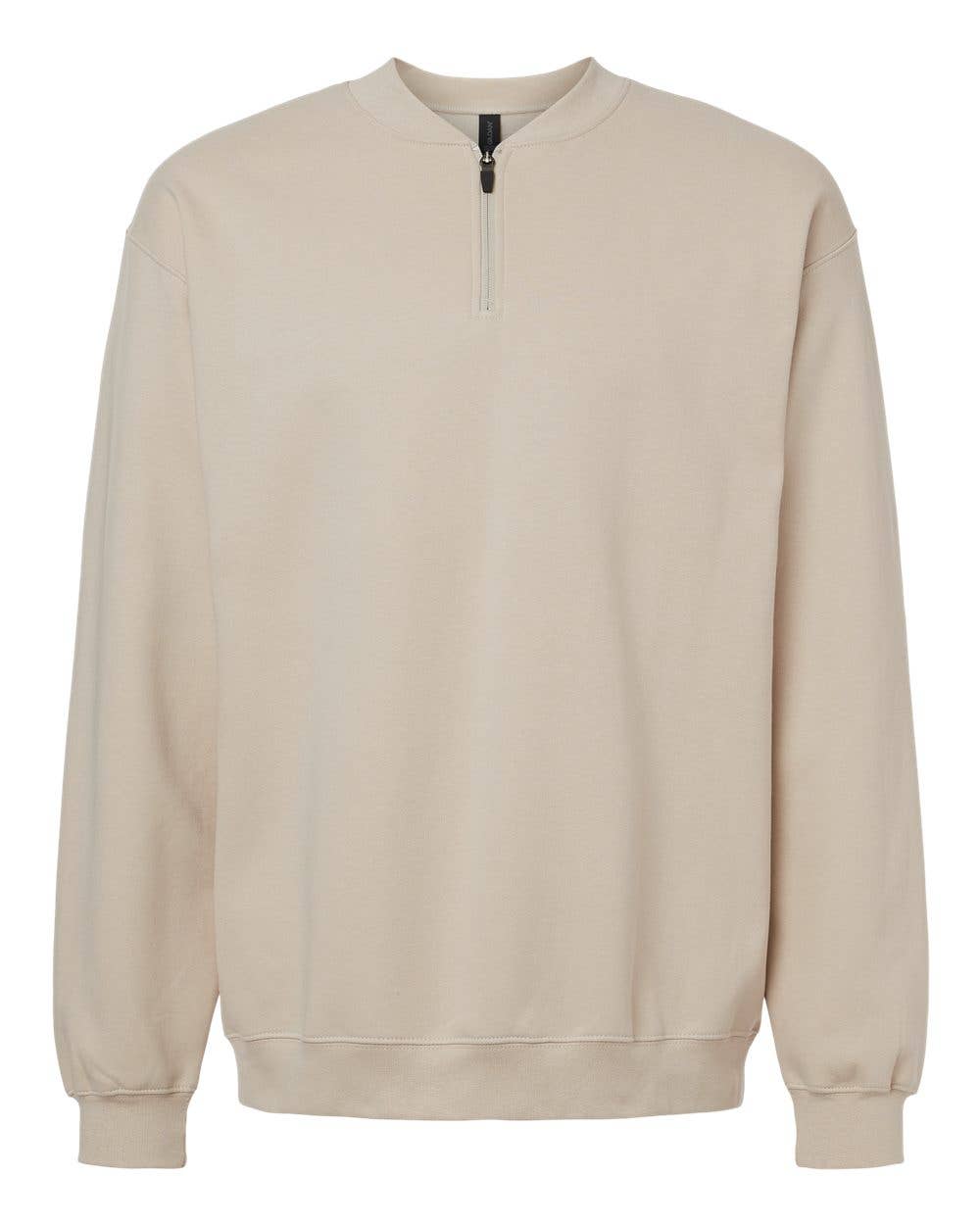 Gildan SF008 Unisex Softstyle Midweight 1/4 Zip Sweatshirt