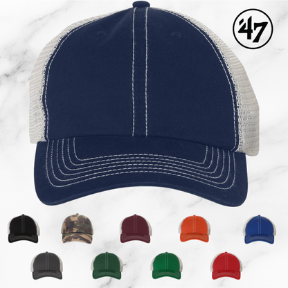 Classic Mesh Back Vintage Cap 4710 | Adjustable Everyday Hat