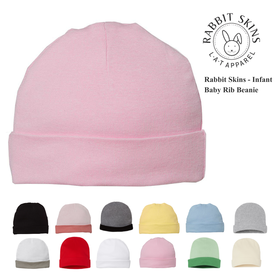 Infant Baby Rib Beanie – Soft Cotton Comfort Hat