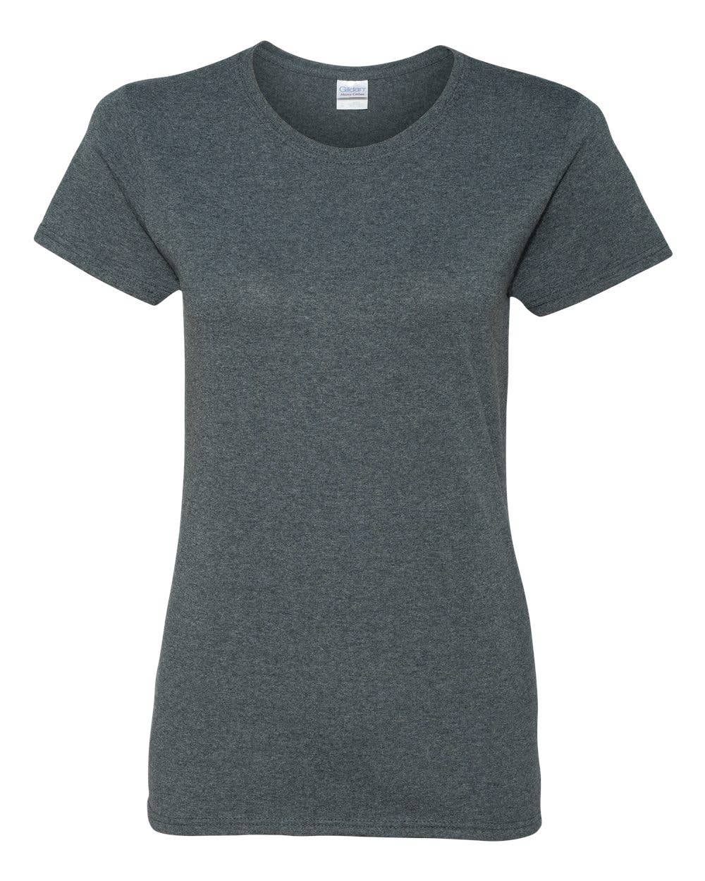 Women’s Heavy Cotton Tee | Gildan 5000L Soft Feel