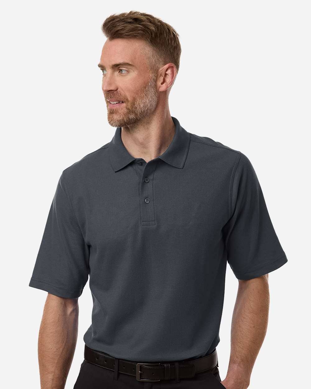 Men’s Classic Pique Polo Shirt Lightweight Comfortable S-6XL