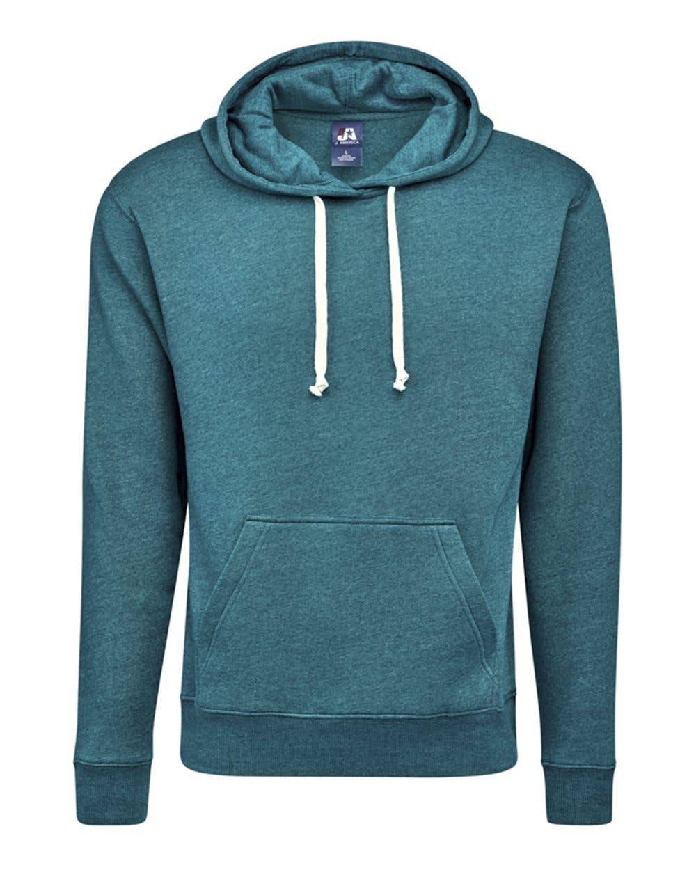 Men’s J. America Relaxed Fit Soft Triblend Fleece Hoodie