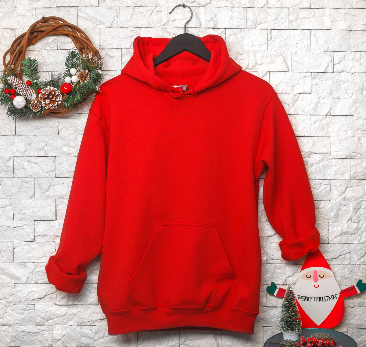 Christmas Western Heavy Hoodie | Gildan 18500 XS–5XL