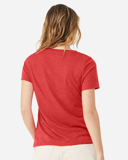Bella+Canvas Women’s Heather CVC V-Neck Tee