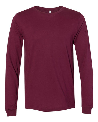 Unisex Soft Cotton Long Sleeve Tee | Bella + Canvas