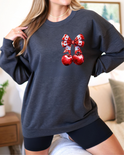 🇨🇦 Canadian Pride Bow Sweatshirt