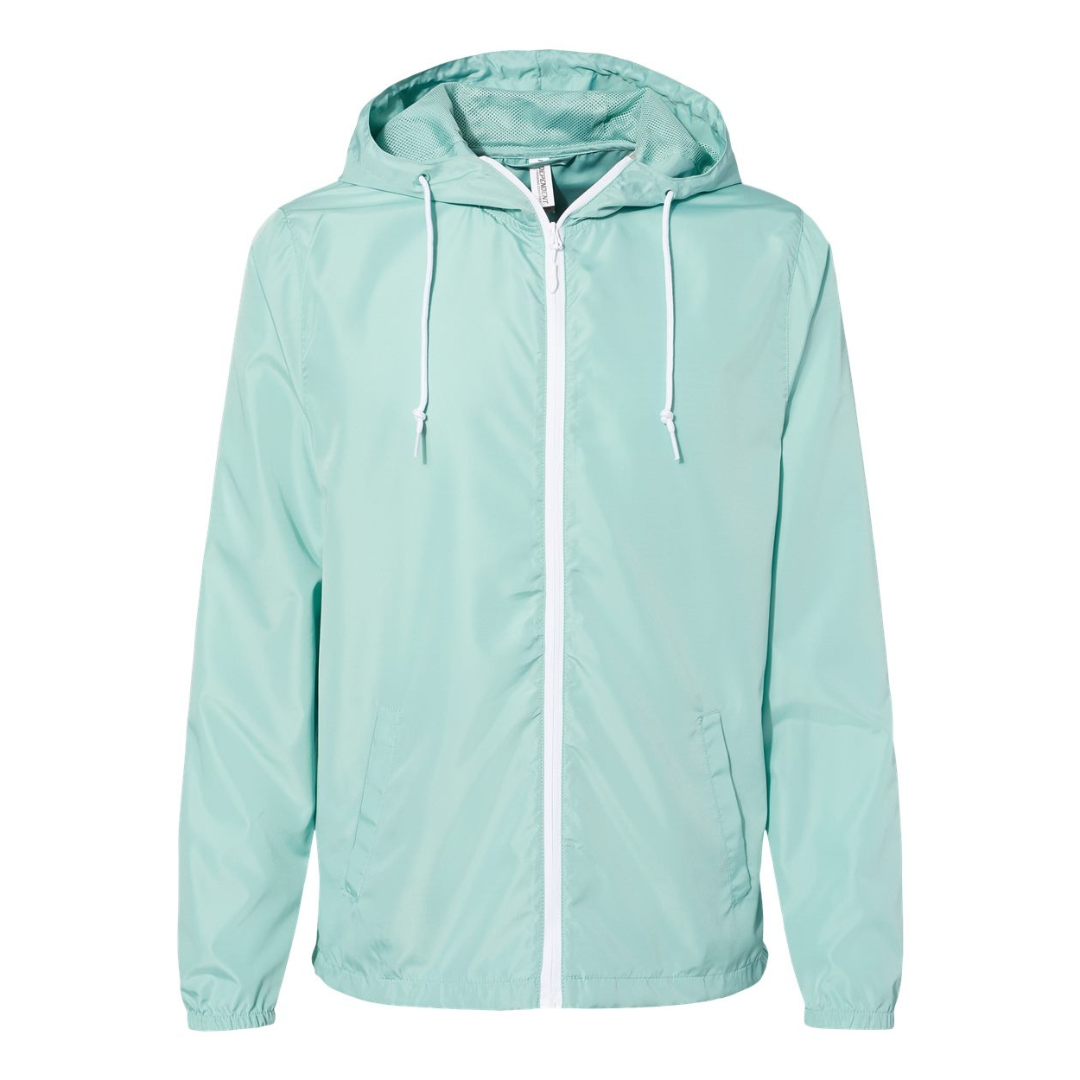 Men’s Lightweight Windbreaker Jacket – Wholesale Full Zip