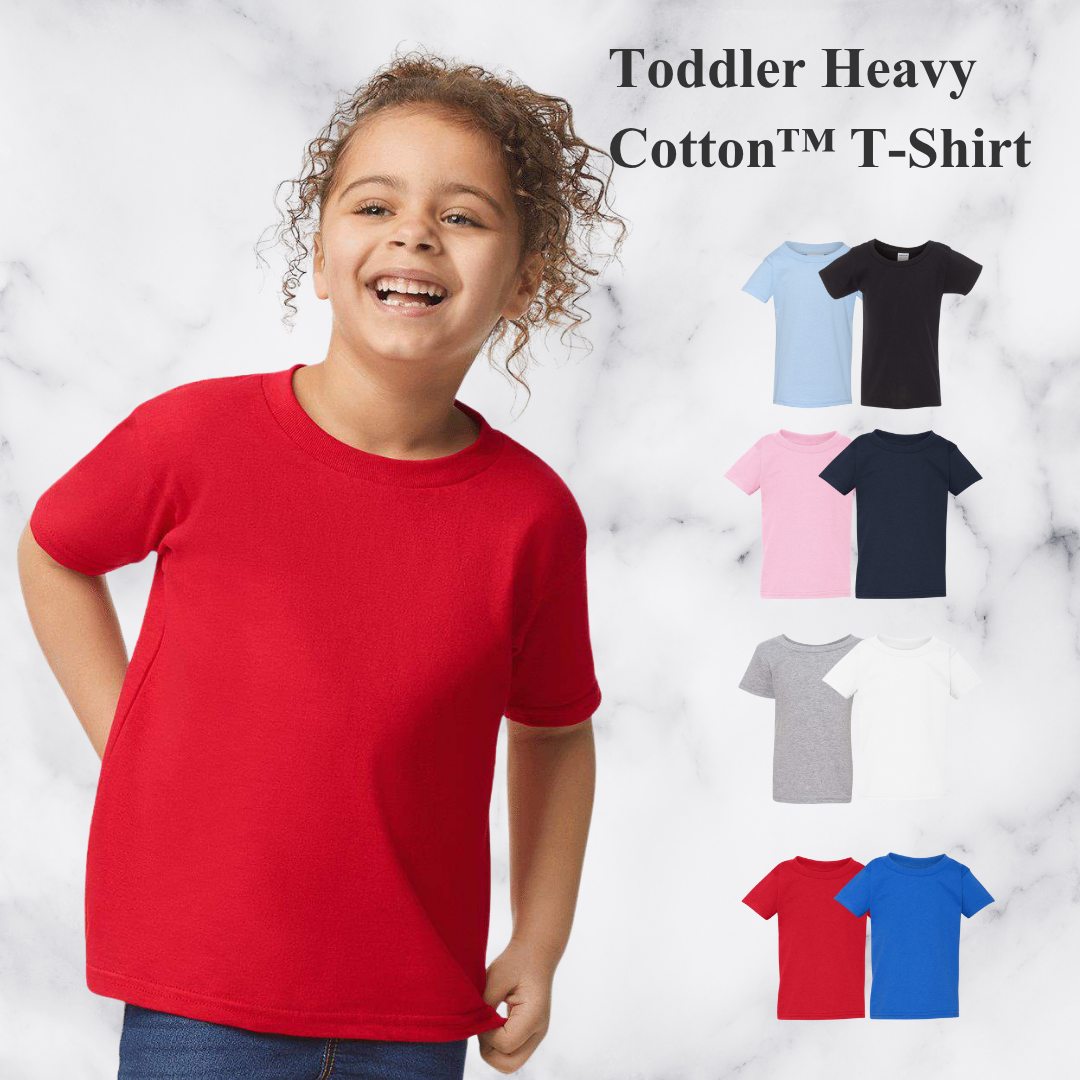 Kids Everyday Heavy Cotton Tee | Soft Everyday Essential