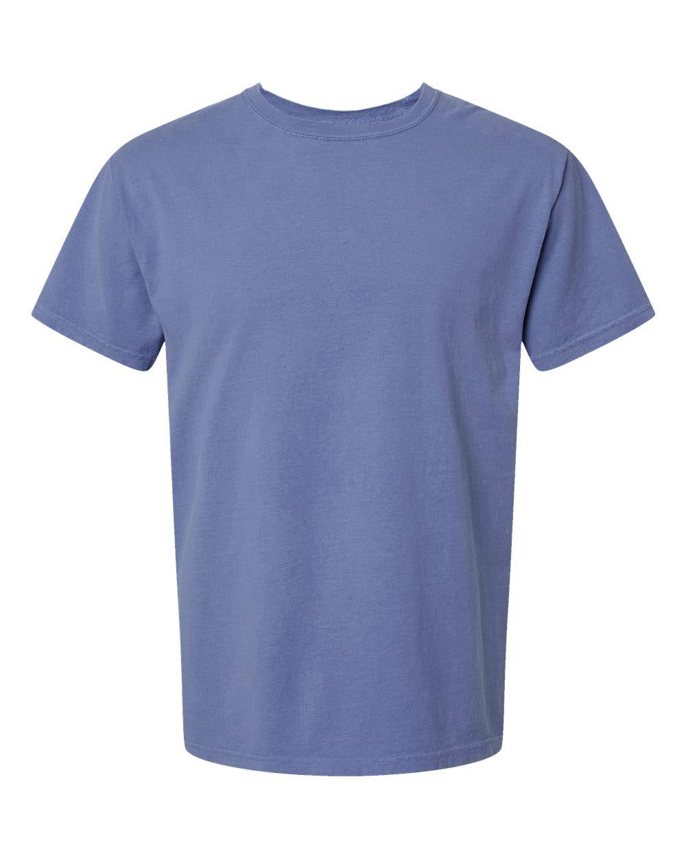 Hanes Comfort Wash Men’s Tee 100% Cotton | Dyed Vintage Feel