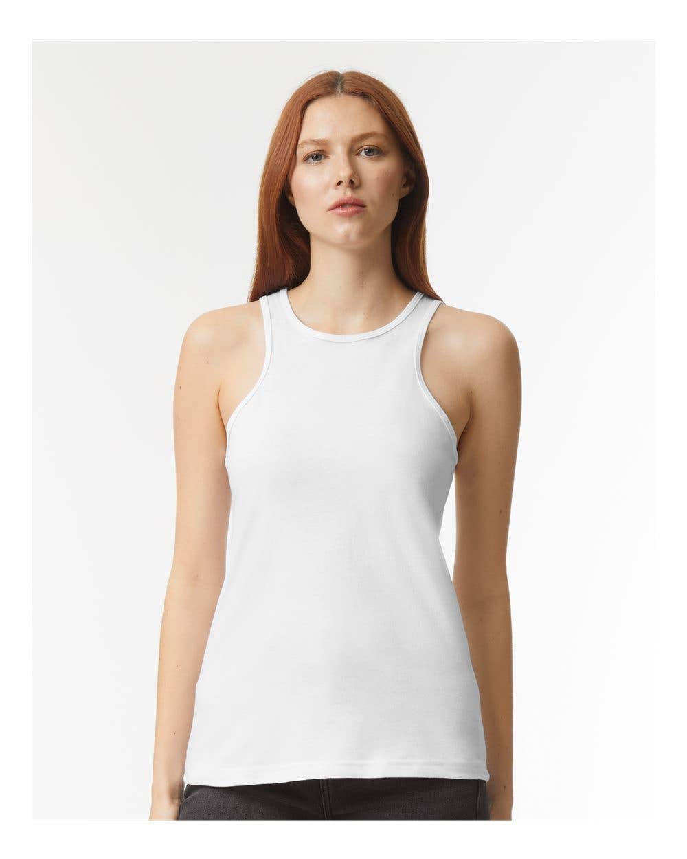 American Apparel Women’s CVC Tank | Shaped Fit Soft Cotton