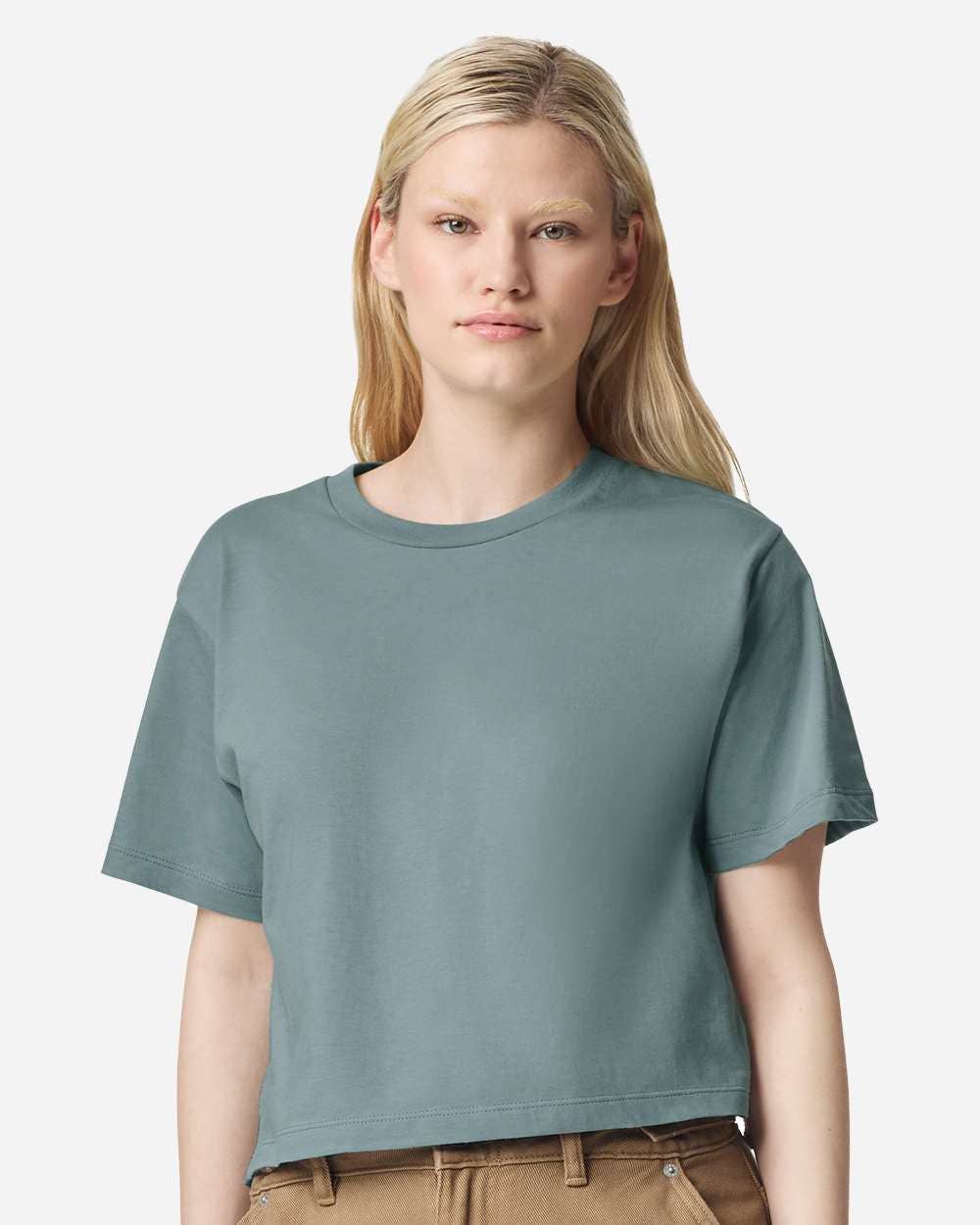 Women’s Boxy Cotton Tee | Everyday Relaxed Style