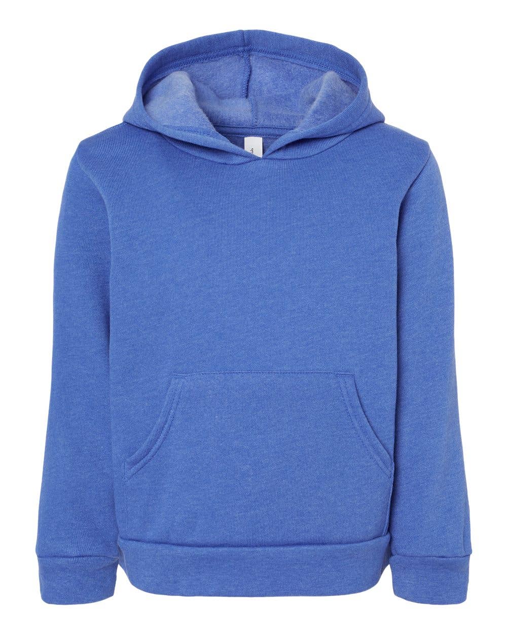 BELLA + CANVAS Toddler Sponge Fleece Hoodie Sweatshirt