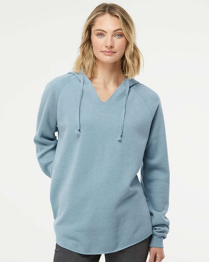 Women’s California Wave Wash Hoodie  Lightweight Relaxed Fit