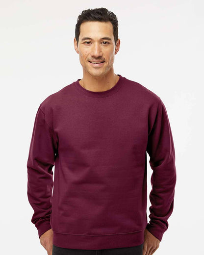 Independent Trading Co Unisex Midweight Crewneck Sweatshirt