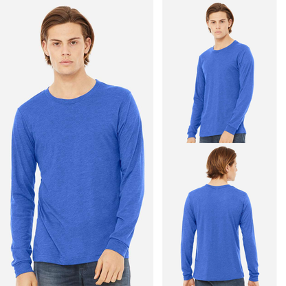 BELLA + CANVAS Premium Triblend Unisex Long Sleeve Tee
