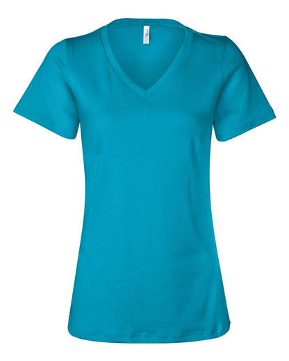 BELLA + CANVAS Women’s Relaxed V-Neck Tee – Lightweight Tee