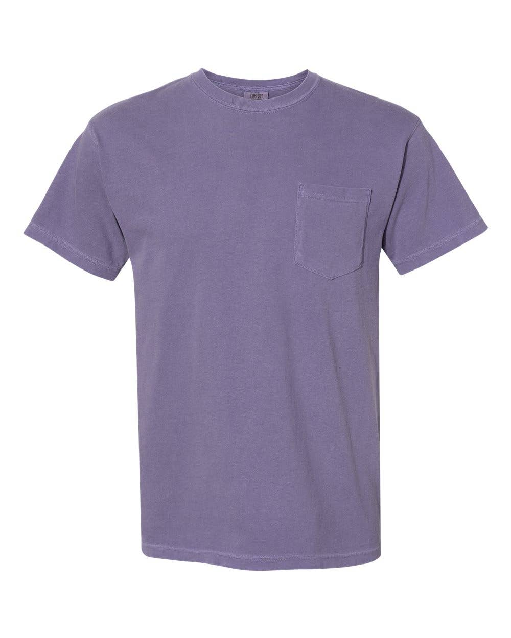 Comfort Colors Heavyweight Pocket 100% ring-spun cotton Tee