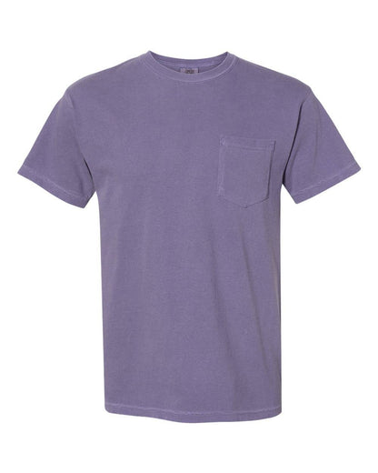Comfort Colors Heavyweight Pocket 100% ring-spun cotton Tee