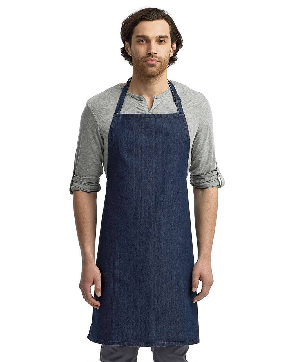 Recycled Cotton Blend Apron for Custom Logos & Uniforms