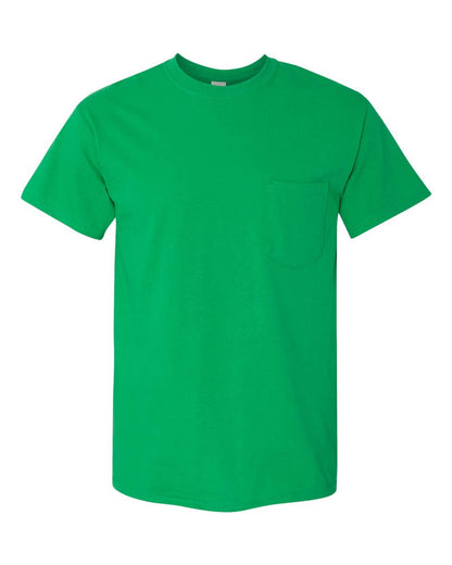 Unisex Heavy Cotton Pocket Tee | Soft Classic Fit