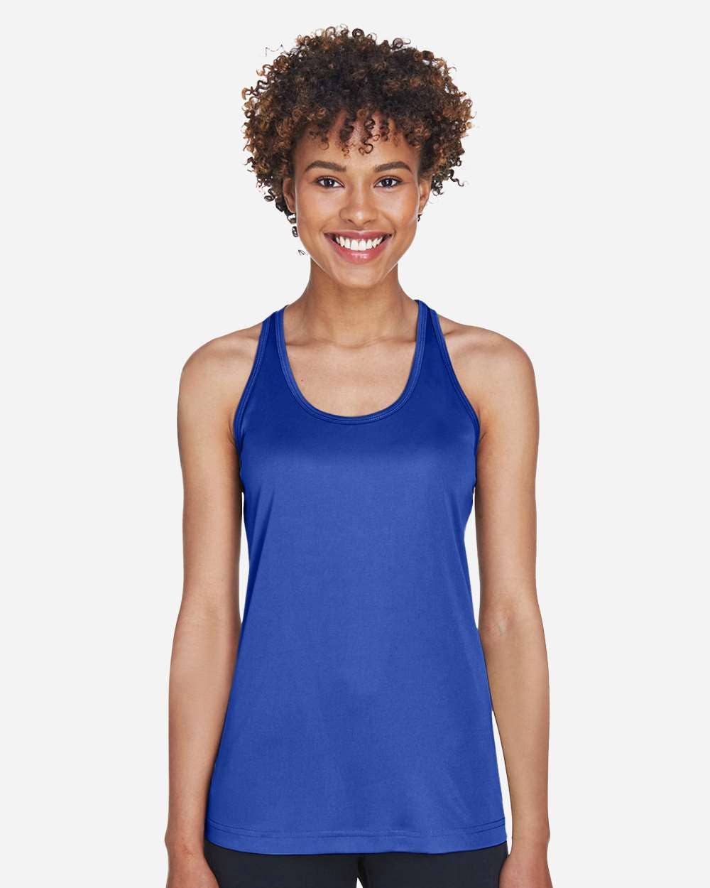 Women’s Athletic Racerback Tank – Breathable Performance Fit