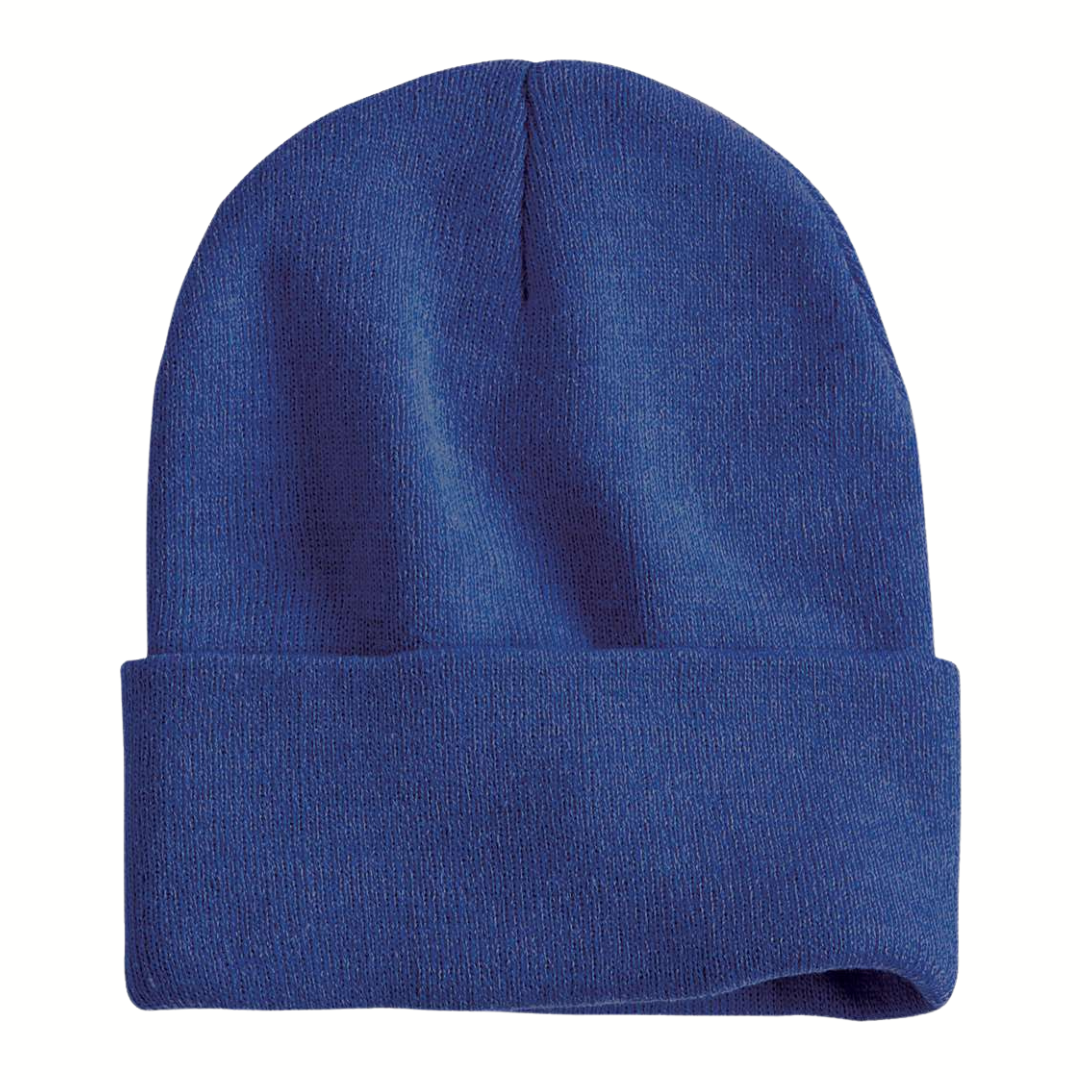 Premium 12” Cuffed Knit Beanie – Warm, Soft & Unisex Winter