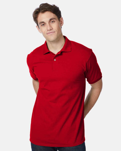 Hanes EcoSmart Polo Shirt | Cotton-Poly Jersey | Classic Fit