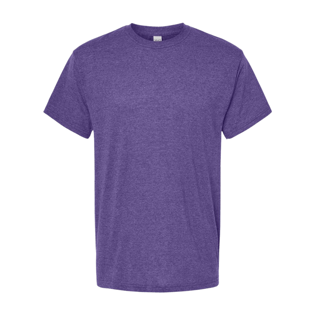 Heather Soft Touch Bulk T-Shirts – M&O 4800