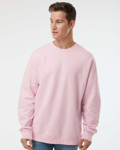 Independent Trading Co Unisex Midweight Crewneck Sweatshirt