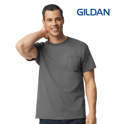 Unisex Heavy Cotton Pocket Tee | Soft Classic Fit